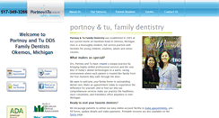 Desktop Screenshot of okemosdentists.com